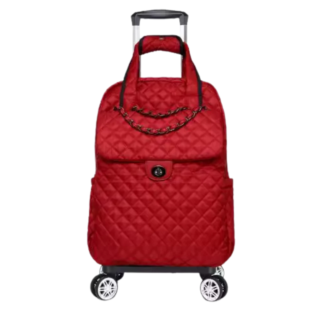 Wheeled Suitcase Travel Bag for Women