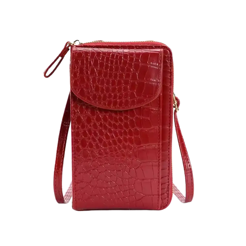 Chic Phone Case with Crocodile Pattern