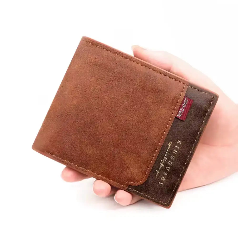 Young Man Denim Wallet