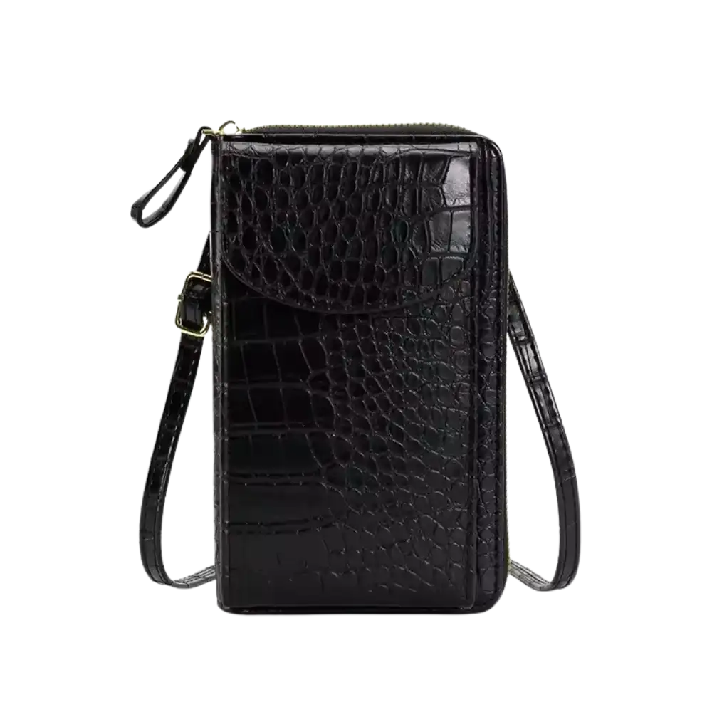 Chic Phone Case with Crocodile Pattern