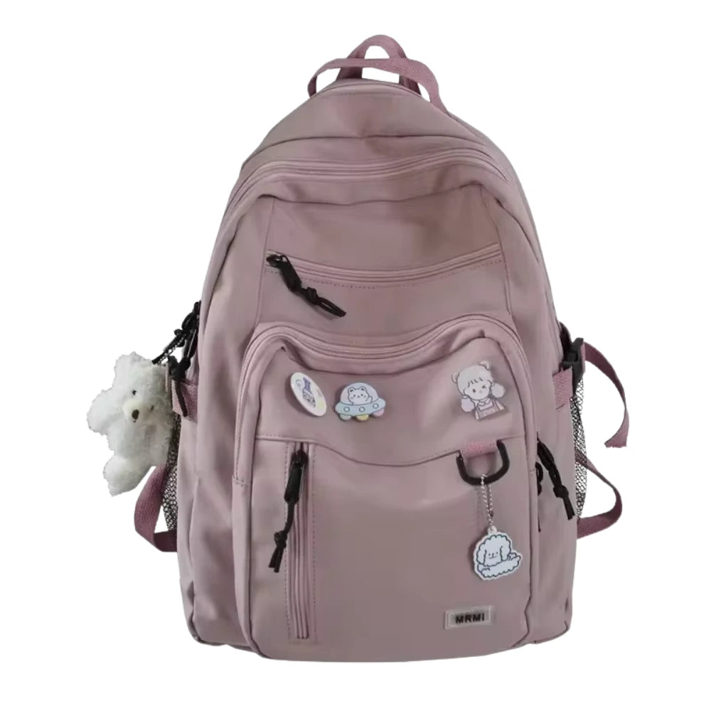 Casual Nylon Backpack Satchel