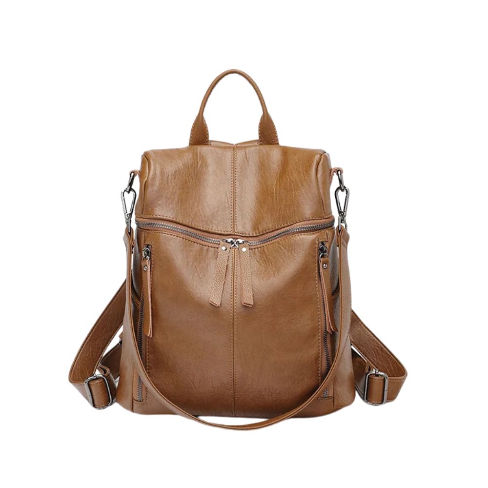 Vintage Leather Backpack