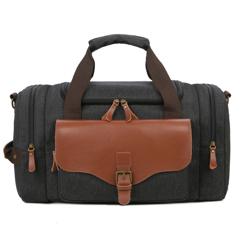 Sac de Voyage Multipoches en Toile Unisexe