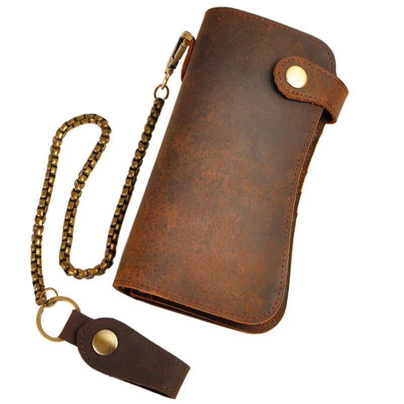 Portefeuille de Luxe Vintage avec Chaine