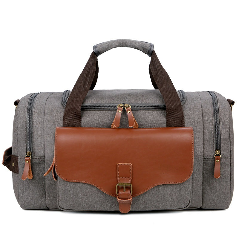 Sac de Voyage Multipoches en Toile Unisexe