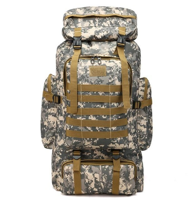 Grand Sac à Dos de Montagne Militaire 80L