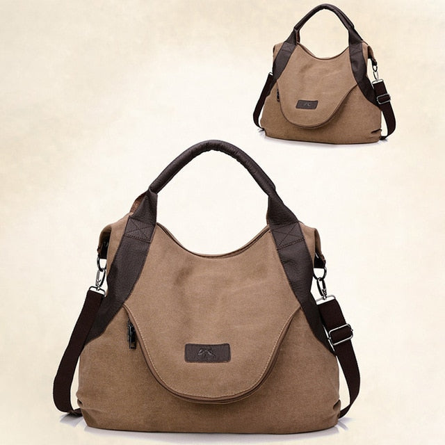 Sac à Main Vintage en Toile Décontracté