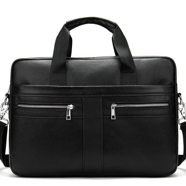 Porte Documents Mallette en Cuir pour Bureau