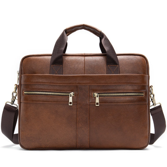 Porte Documents Mallette en Cuir pour Bureau