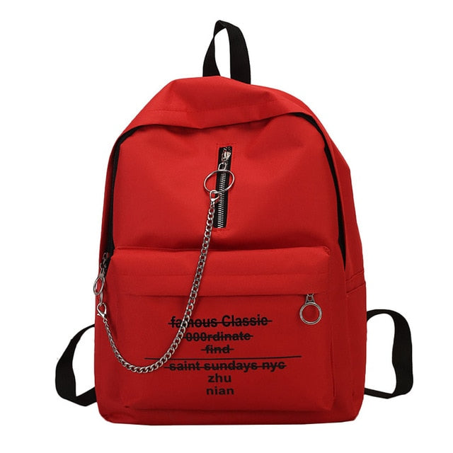 Sac à Dos Double Chaîne à Bandoulière