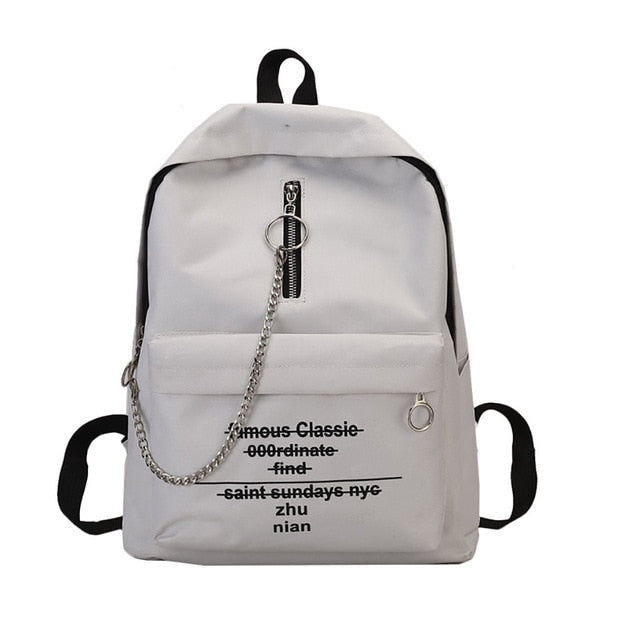 Sac à Dos Double Chaîne à Bandoulière