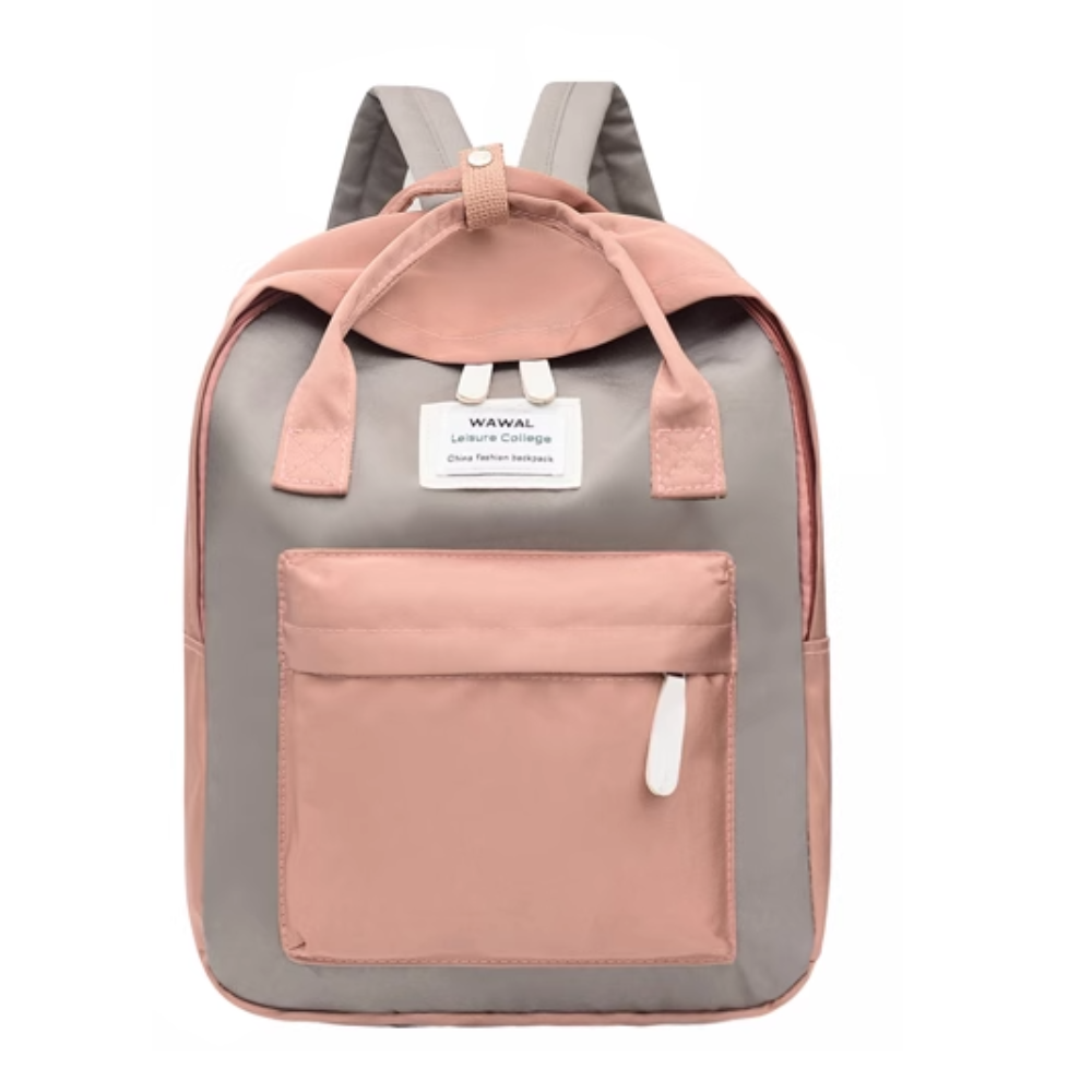 Girls Waterproof Preppy Backpack 