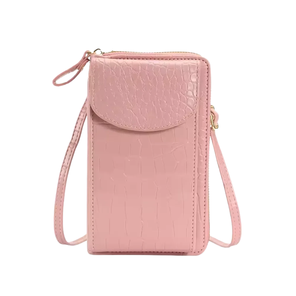 Chic Phone Case with Crocodile Pattern