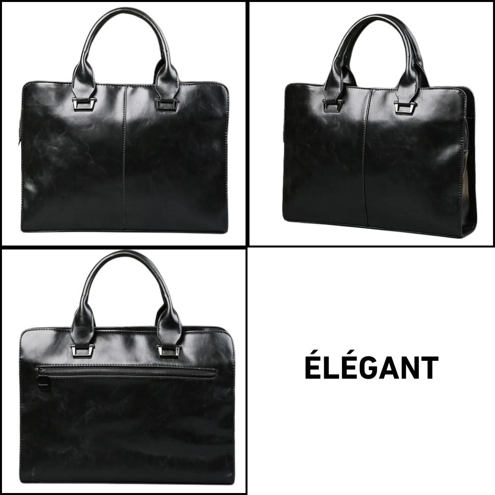 Women's Leather Business Briefcase 