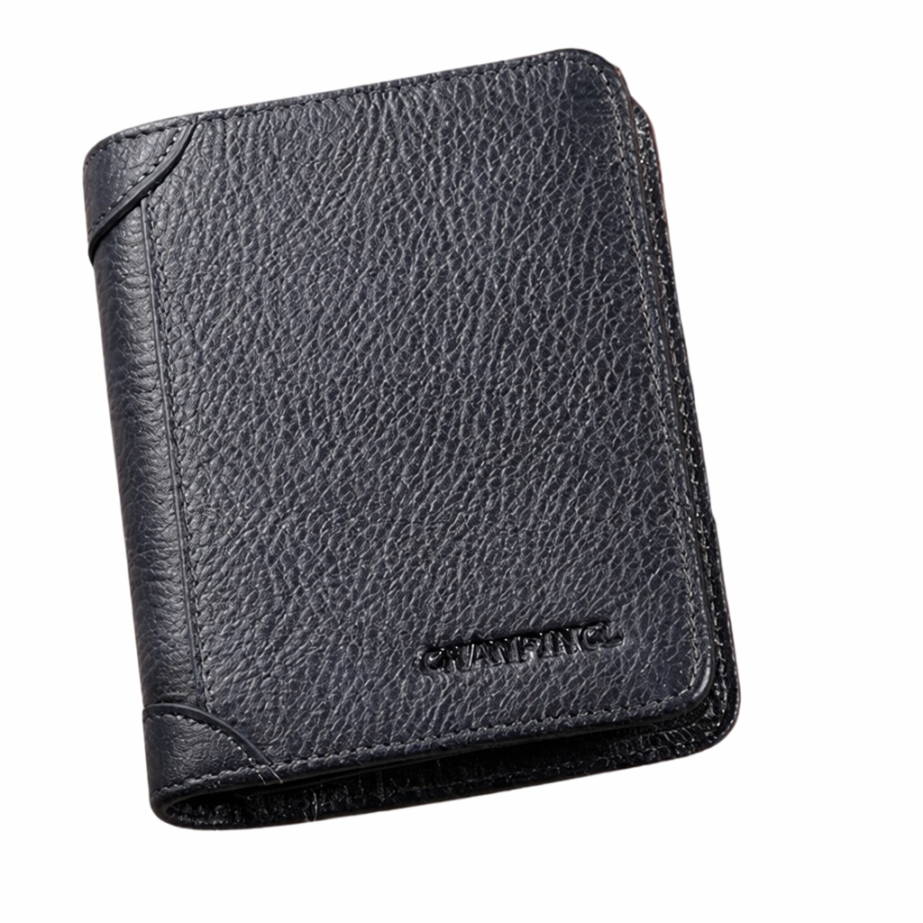 Men's Vintage Folding Leather Wallet