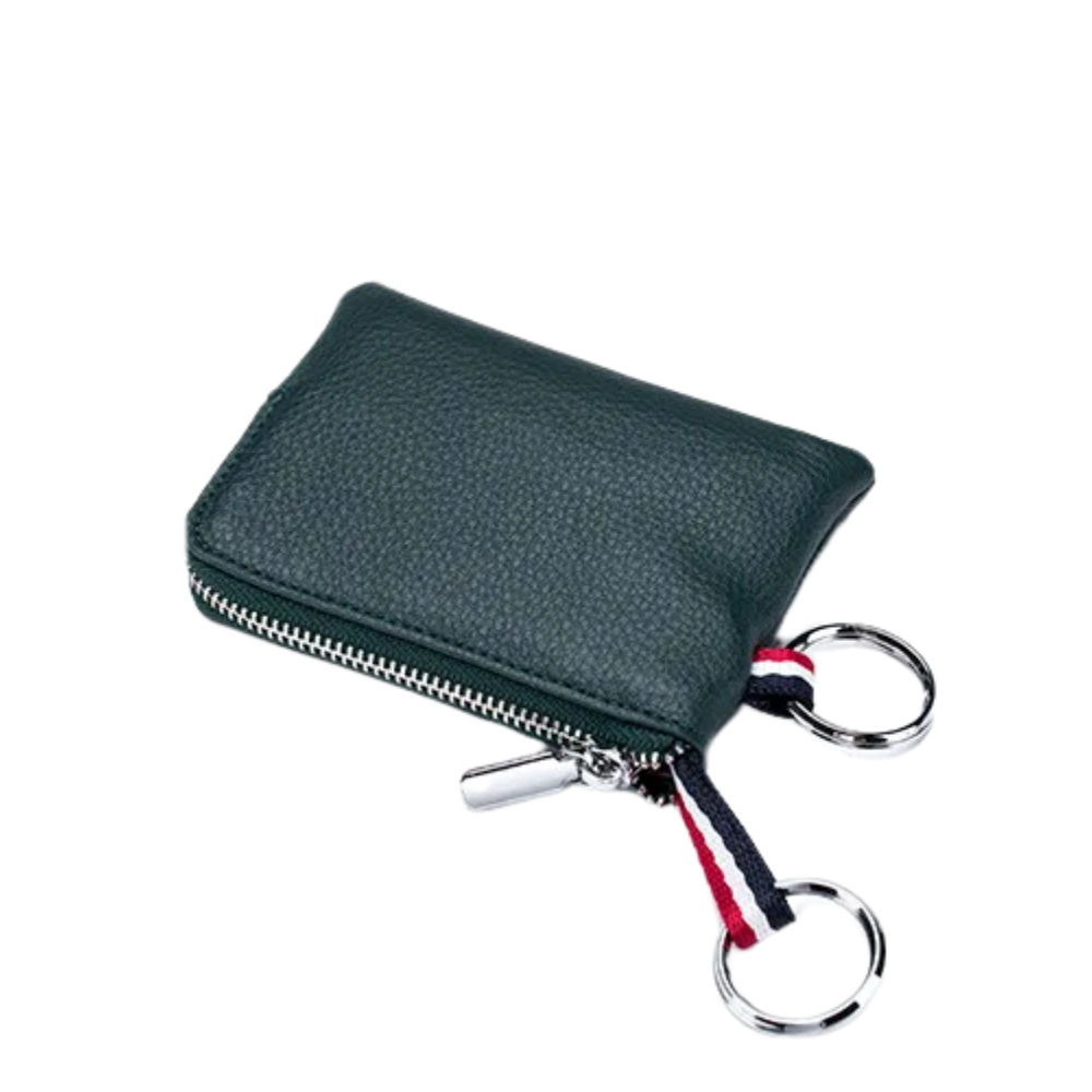 Simple Leather Key Holder Coin Purse