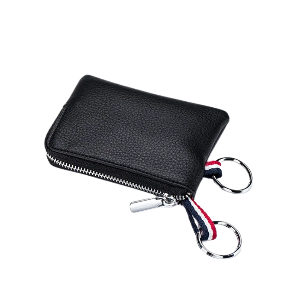Simple Leather Key Holder Coin Purse