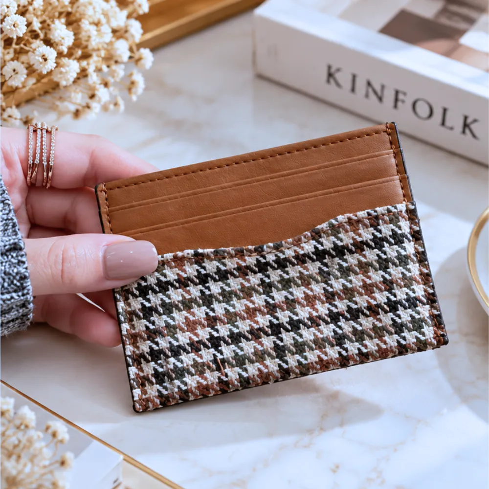 Women's Small Square Canvas Coin Purse 