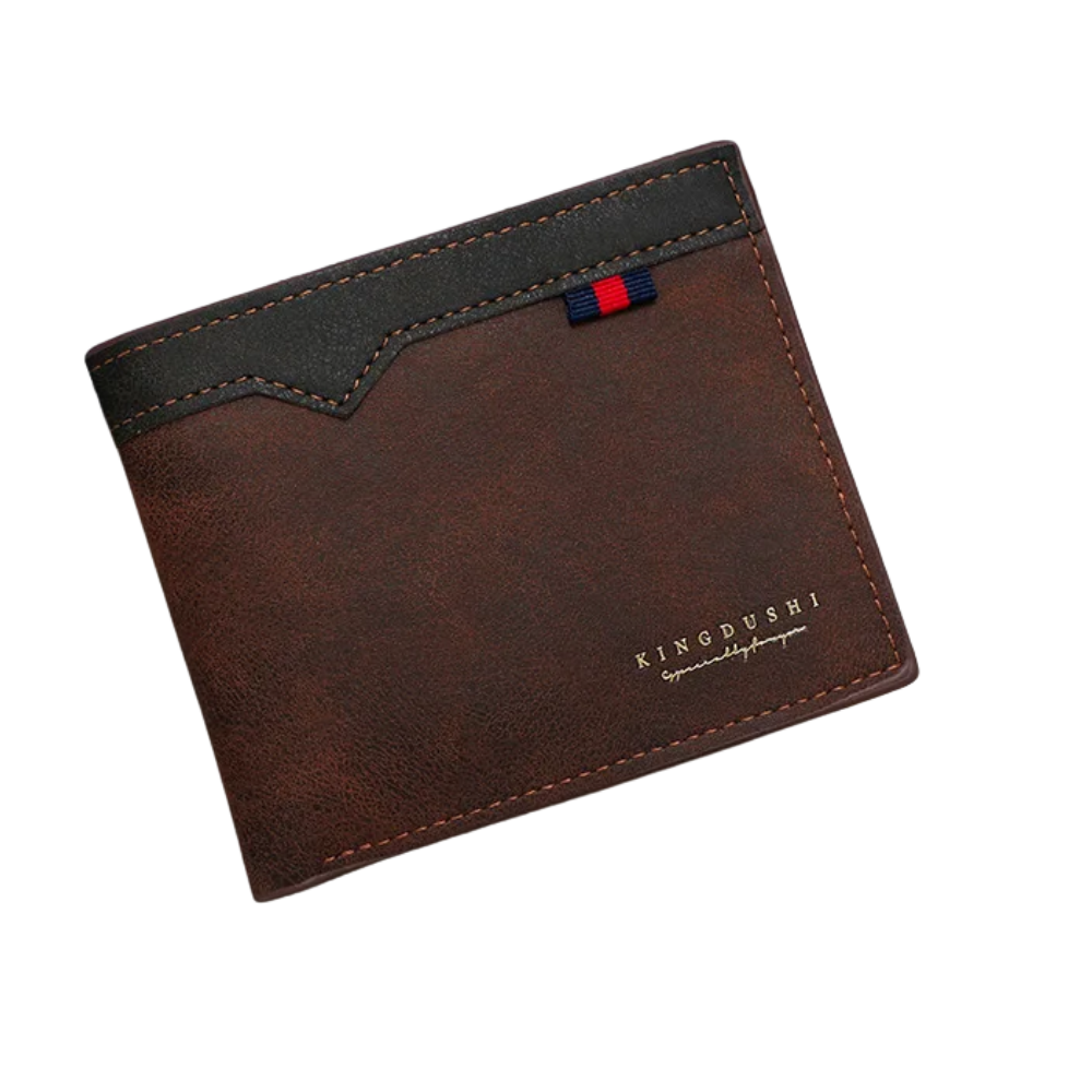 Young Man Denim Wallet