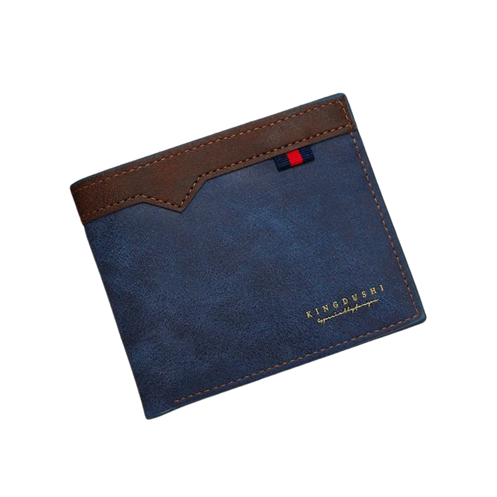 Young Man Denim Wallet