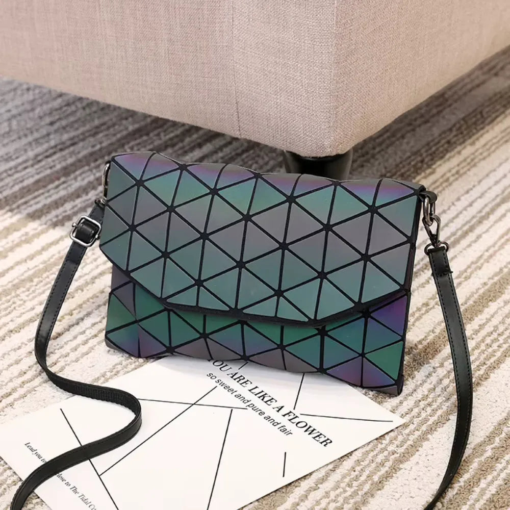 Casual Geometric Pouch Bag