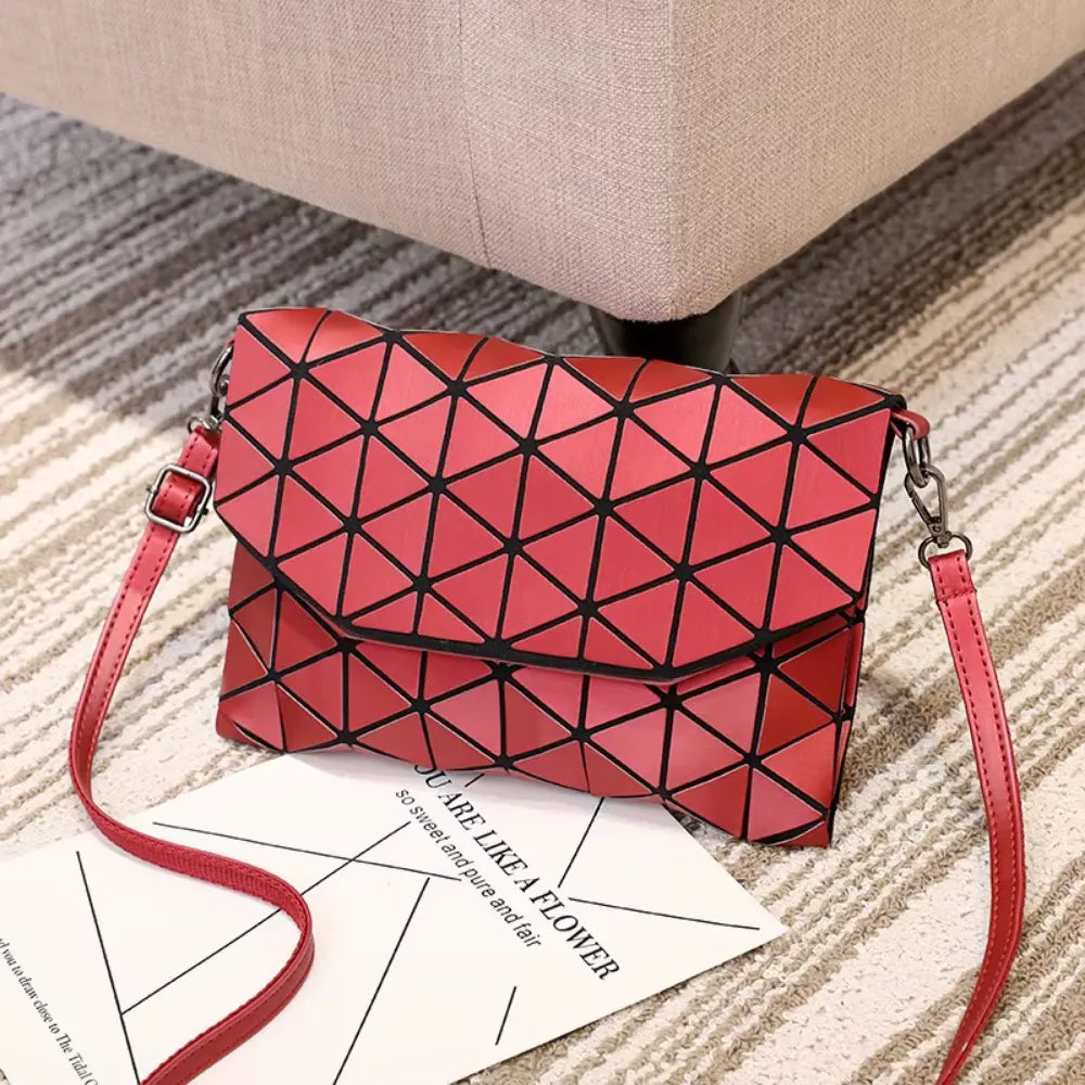 Casual Geometric Pouch Bag
