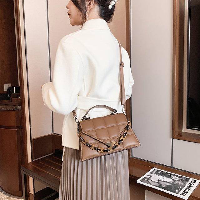 Sac à Main Petit à Carreaux Chic pour Femme